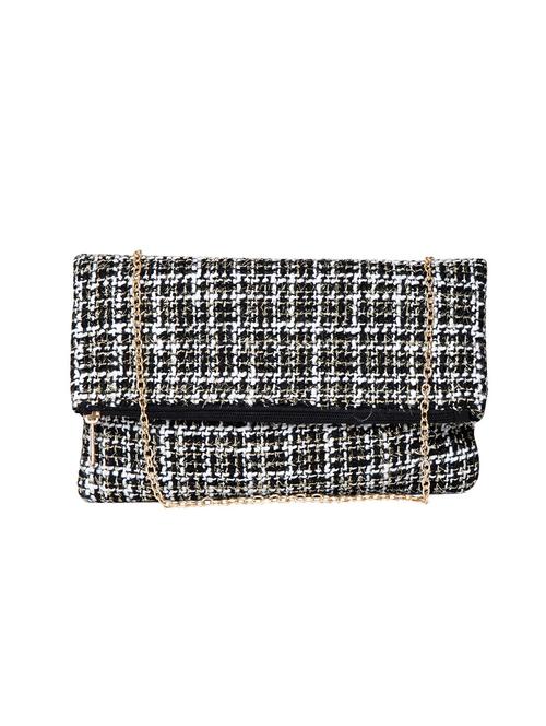 black polyester clutch - 13086601 - Very Small Image - 1