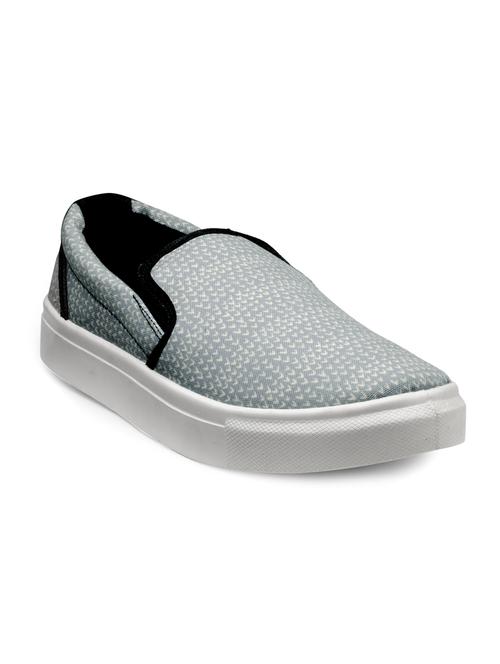 grey canvas casual slipon - 13097548 - Very Small Image - 1
