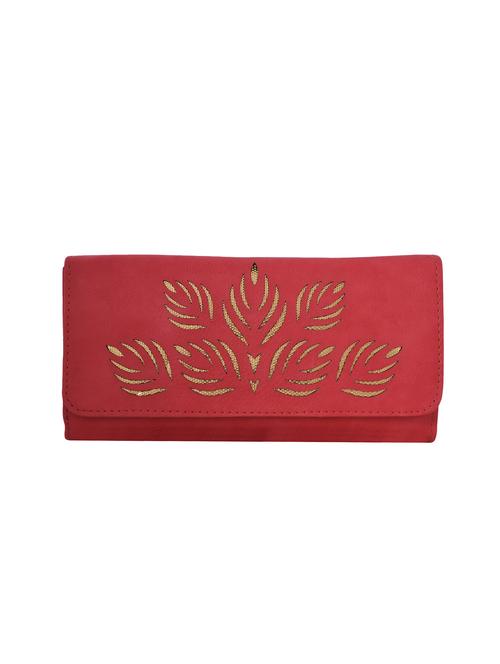 pink leatherette clutch - 13099199 - Very Small Image - 1