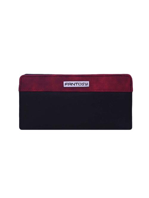 black leatherette clutch - 13099216 - Very Small Image - 1