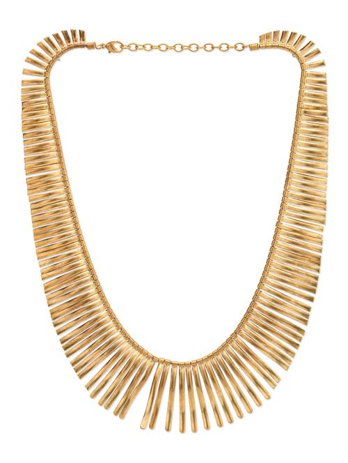 solid gold brass necklace - 13099860 - Very Small Image - 1