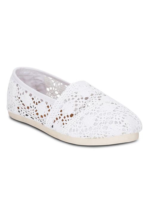 white fabric casual shoes - 13105133 - Very Small Image - 1