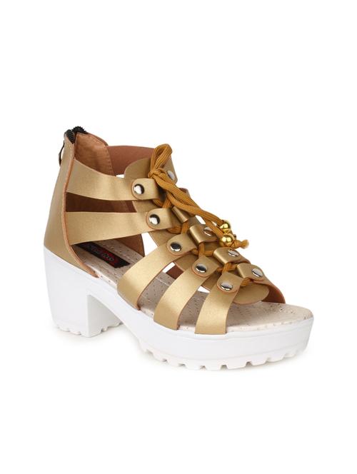 gold gladiator sandal - 13111725 - Very Small Image - 1
