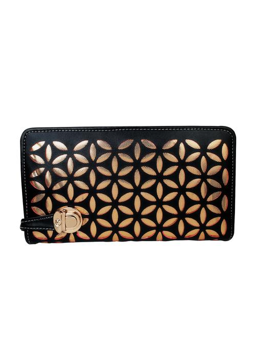 black synthetic leather clutch - 13111760 - Very Small Image - 1