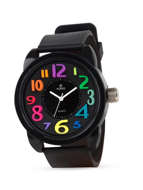 horo black 3d round dial kids watch - 1311355 - Very Small Image - 1