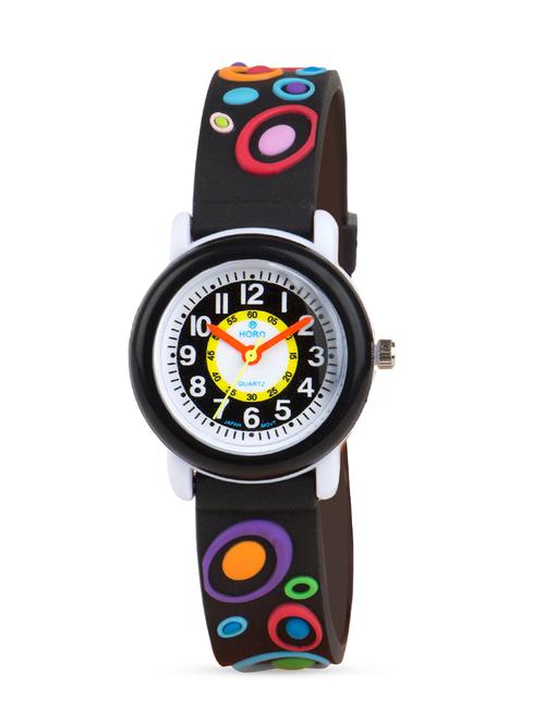 black round with fiber case 3d kids watch - 1311413 - Very Small Image - 1