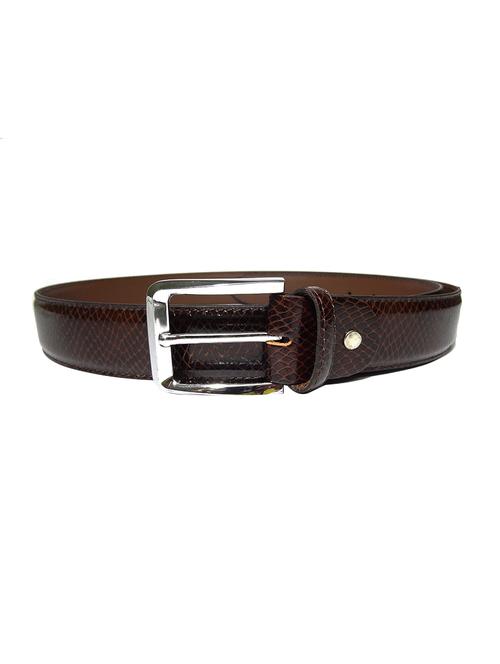 brown leather belt - 13117276 - Very Small Image - 1
