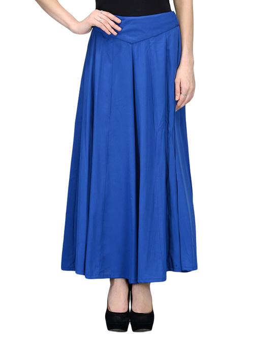 blue crepe palazzo - 13118235 - Very Small Image - 1
