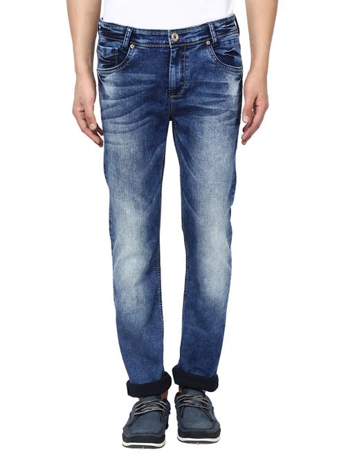 dark blue cotton jeans - 13119205 - Very Small Image - 1