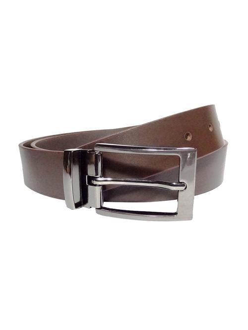 brown leather belt - 13120840 - Very Small Image - 1