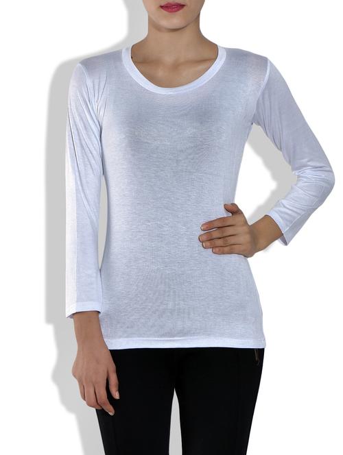 white viscose t shirt - 1312832 - Very Small Image - 1