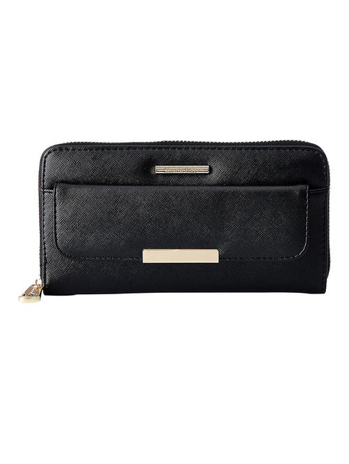 black leatherette clutch - 13128532 - Very Small Image - 1
