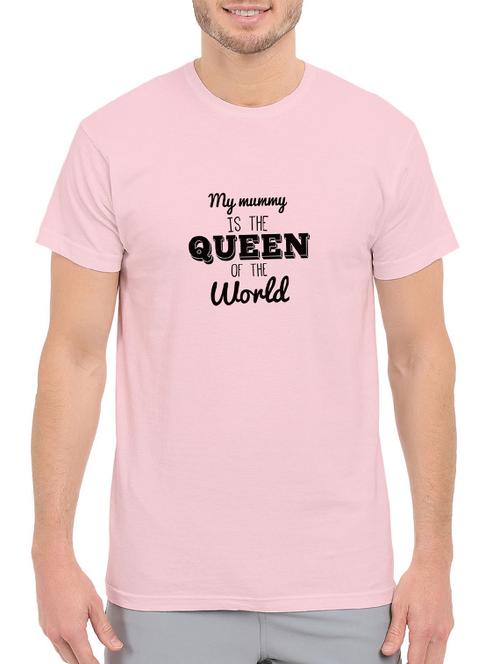 pink cotton printed t-shirt - 13138796 - Very Small Image - 1