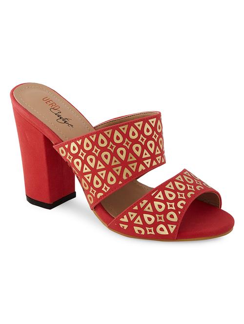 pink pu slip on sandals - 13142842 - Very Small Image - 1