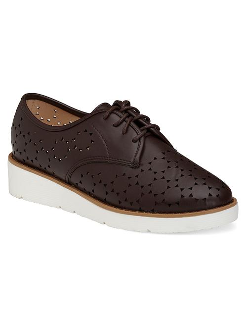 brown pu sneakers - 13142932 - Very Small Image - 1