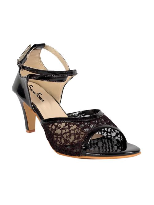 black ankle strap sandal - 13147021 - Very Small Image - 1