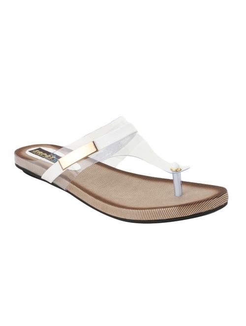 white toe separator sandal - 13163679 - Very Small Image - 1