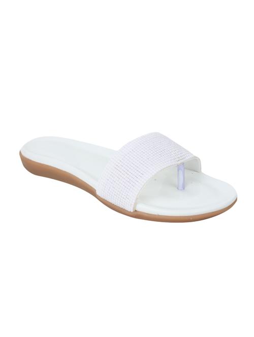 white toe separator sandal - 13165897 - Very Small Image - 1