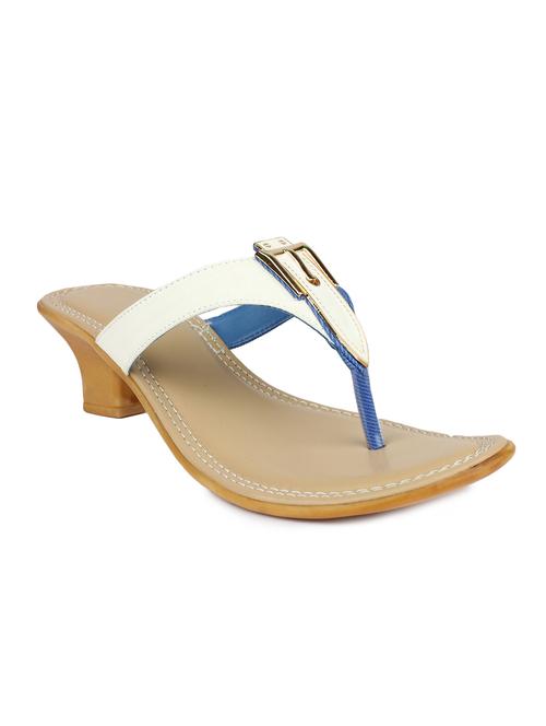 white toe separator sandal - 13178046 - Very Small Image - 1