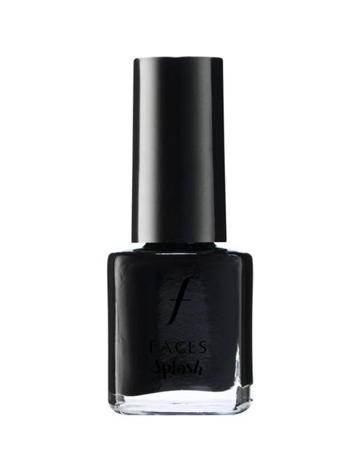 faces splash nail enamels 7 ml (black beauty) - 13185231 - Very Small Image - 1