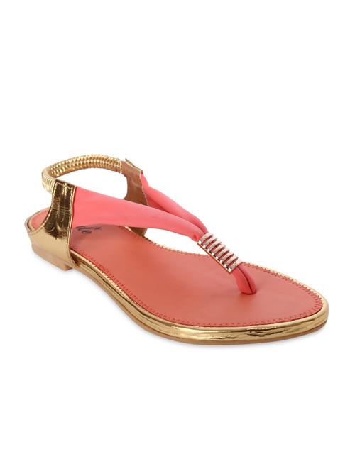 pinkfaux leather sandals - 1318539 - Very Small Image - 1