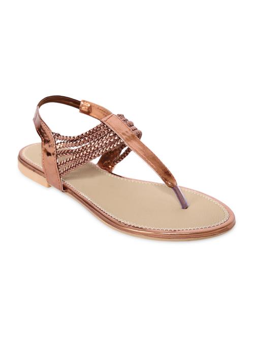 multicolored faux leather sandals - 1318541 - Very Small Image - 1