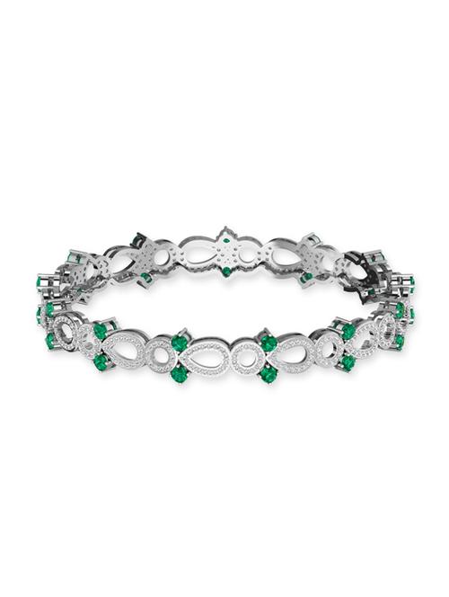 green silver bangle - 13194297 - Very Small Image - 1