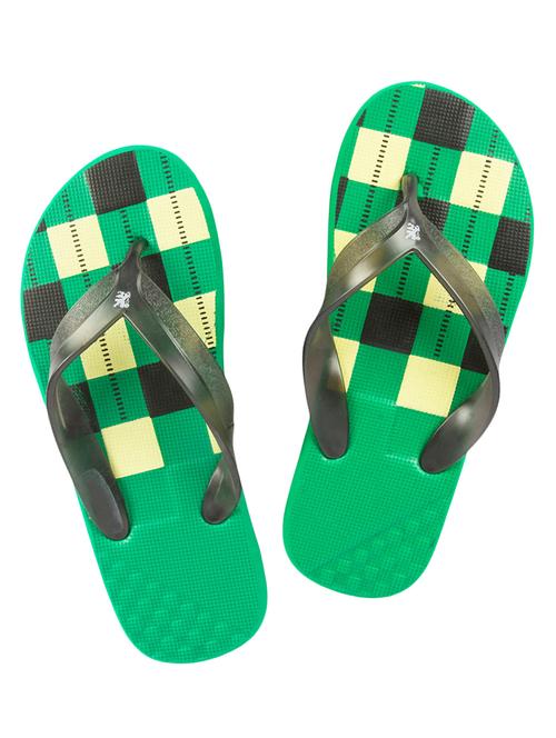 green pvc slip on flip flops - 13215510 - Very Small Image - 1
