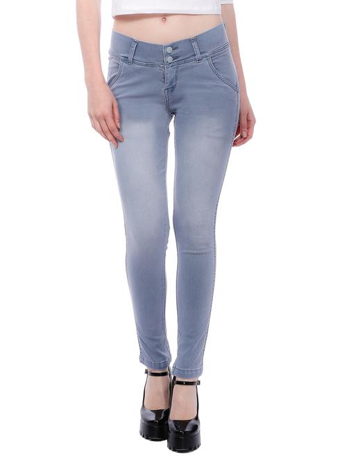 grey denim jeans - 13217369 - Very Small Image - 1