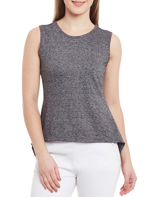 grey jersey top - 13224710 - Very Small Image - 1