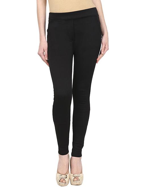 black cotton jeggings - 13225474 - Very Small Image - 1