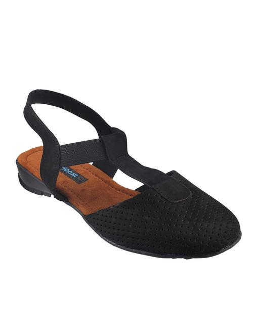 black tpr back strap sandals - 13241224 - Very Small Image - 1