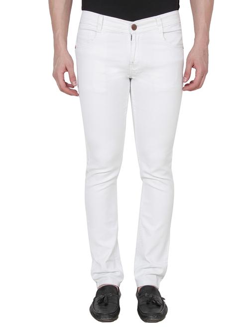 white denim regular jean - 13246527 - Very Small Image - 1