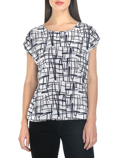 cap sleeved blosuon top - 13253078 - Very Small Image - 1