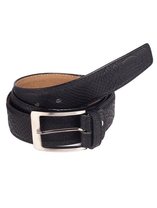 black leather belt - 13259621 - Very Small Image - 1