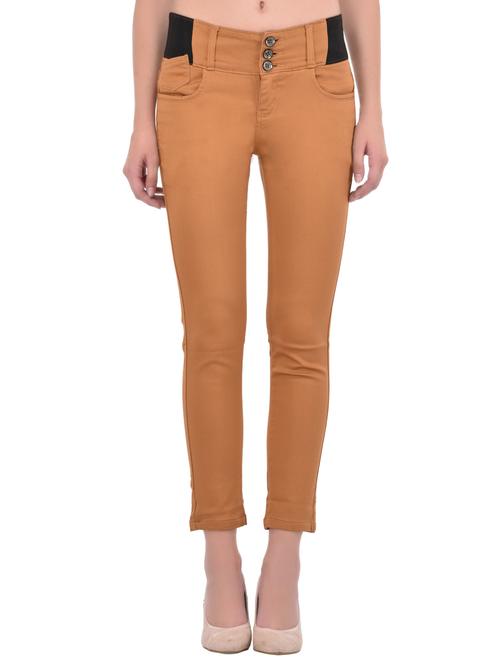brown denim jeans - 13261335 - Very Small Image - 1