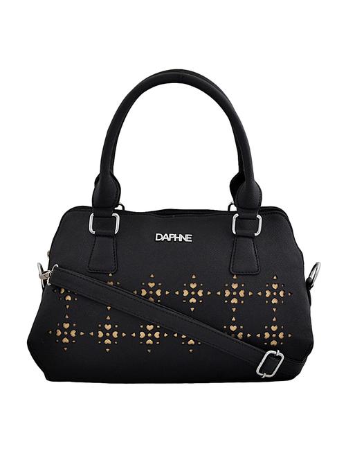 black leatherette handbag - 13279012 - Very Small Image - 1