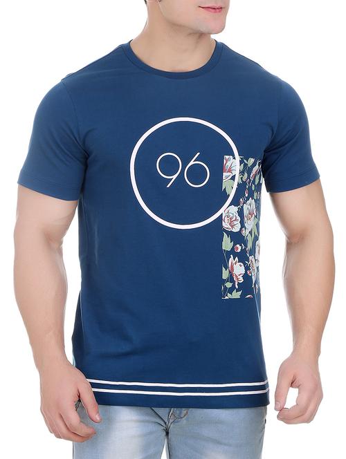 blue cotton tshirt - 13283478 - Very Small Image - 1