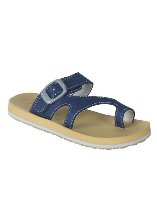 navy one toe slippers - 13295431 - Very Small Image - 1