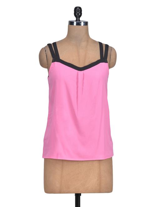 pink strapped top - 1329546 - Very Small Image - 1