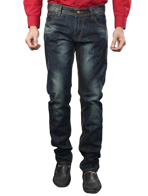 grey cotton washed jean - 13313190 - Very Small Image - 1