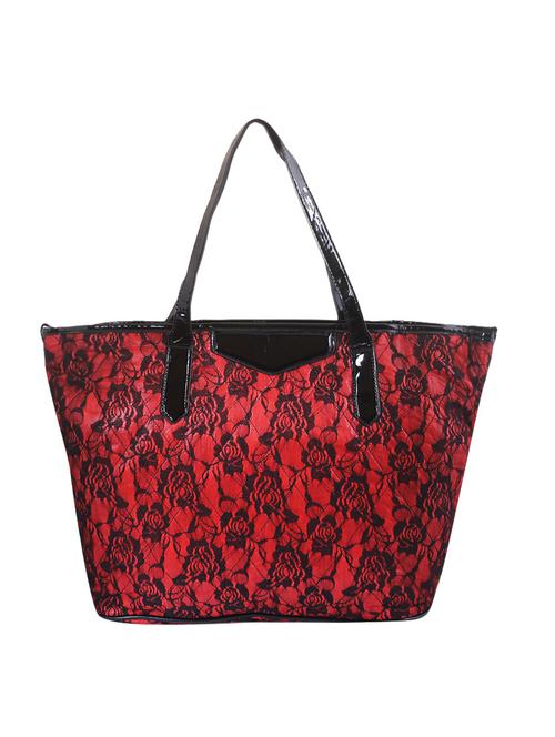 red leatherette handbag - 1332257 - Very Small Image - 1
