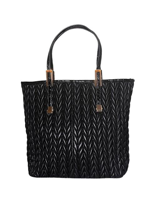 black leatherette handbag - 1332302 - Very Small Image - 1