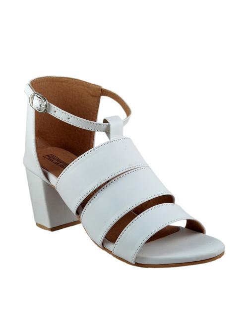 white ankle strap sandal - 13329646 - Very Small Image - 1