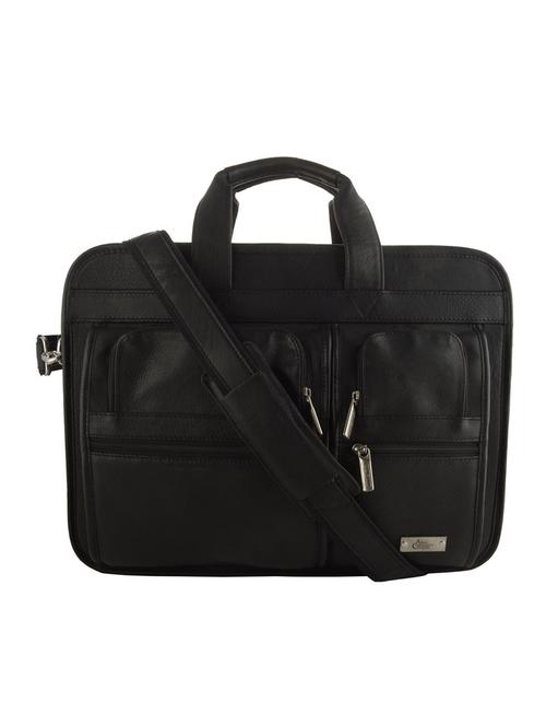black leather laptopbag - 13339108 - Very Small Image - 1