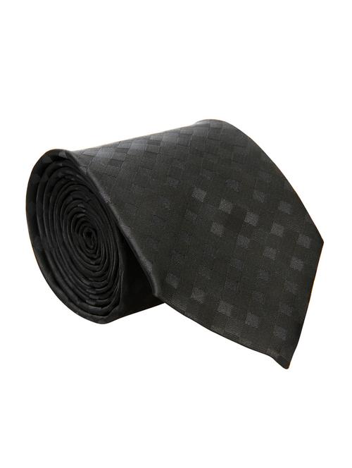 black satin tie - 13340917 - Very Small Image - 1