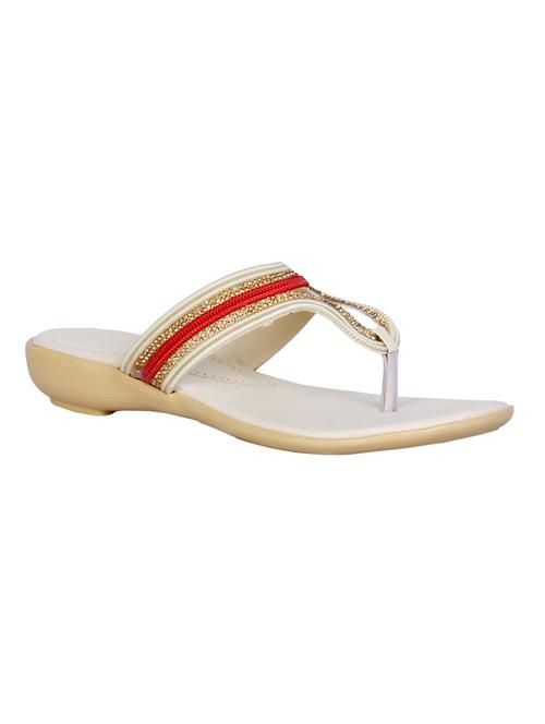 beige toe separator sandal - 13344398 - Very Small Image - 1