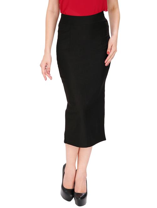 black cotton skirt - 13357773 - Very Small Image - 1