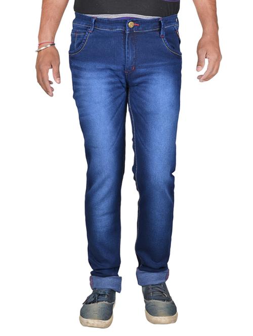 blue denim regular jean - 13368267 - Very Small Image - 1