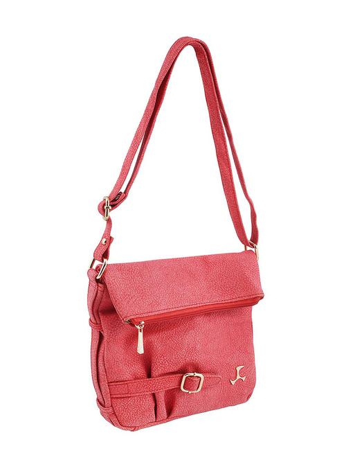 red leatherette sling bag - 13398219 - Very Small Image - 1